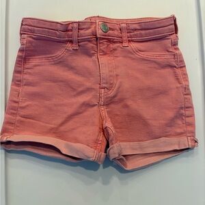 H&M kids Rose Pink Denim Shorts